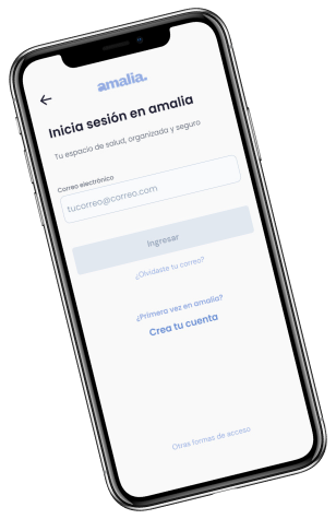 Amalia app para profesionales de la salud