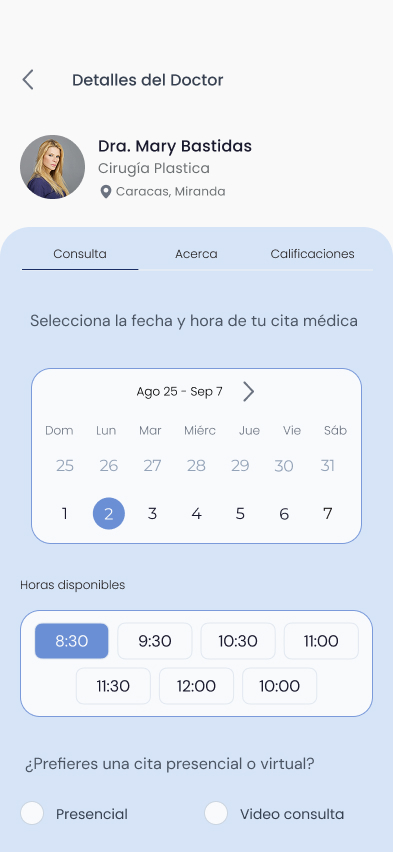 Amalia - Perfil del Médico